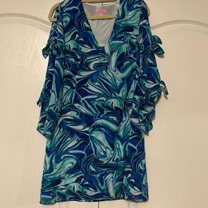 Lilly Pulitzer Avila stretch silk dress